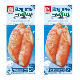 韩国进口可莱美手撕蟹柳棒蟹肉棒即食蟹足轻食马克定食寿司