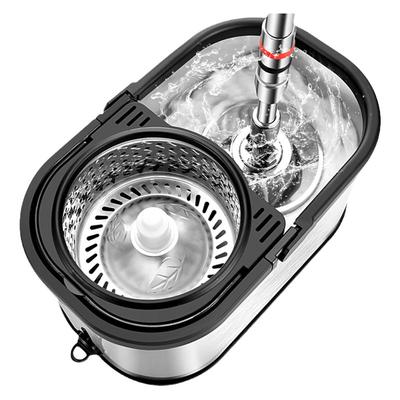 太太乐不锈钢分离旋转吸水拖把桶