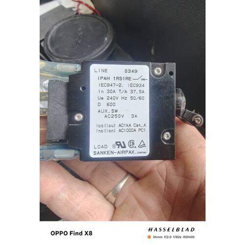 在线议价原装进口SANKEN-AIRPAX/埃伯斯空气开关，型号IP