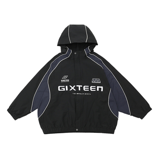 男童外套2026春装新款中大童洋气上衣宽松男孩夹克衫儿童冲锋衣潮