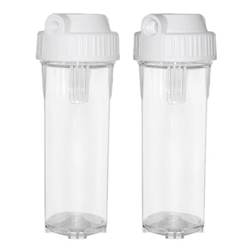 10寸滤瓶4分PP棉滤芯外壳透明家用净水器配件前置过滤瓶滤桶水机