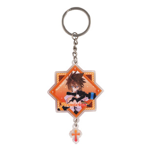 七创社凹凸世界官方动漫原创周边番外系列金小队安迷修钥匙扣挂件