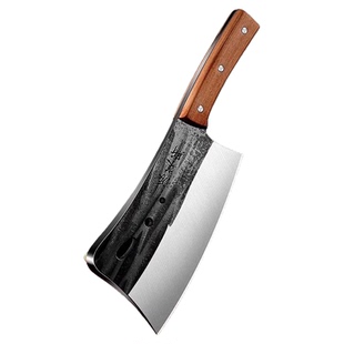 加厚重型斩骨头专用刀高锰钢高硬度锻打牛骨刀屠夫卖肉剁骨刀