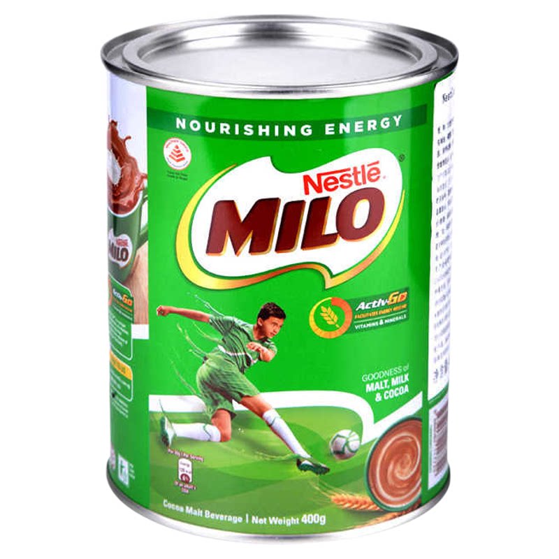 MILO美禄巧克力粉400g新加坡进口雀/巢早餐热巧克力可可粉冲饮品