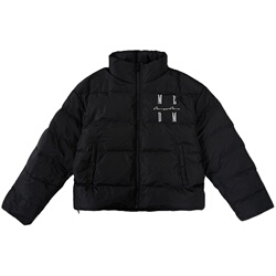 medm国潮潮牌字母刺绣新款羽绒服