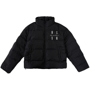 【王鹤棣同款】 MEDM90鸭绒国潮字母刺绣保暖立领羽绒服冬季外套