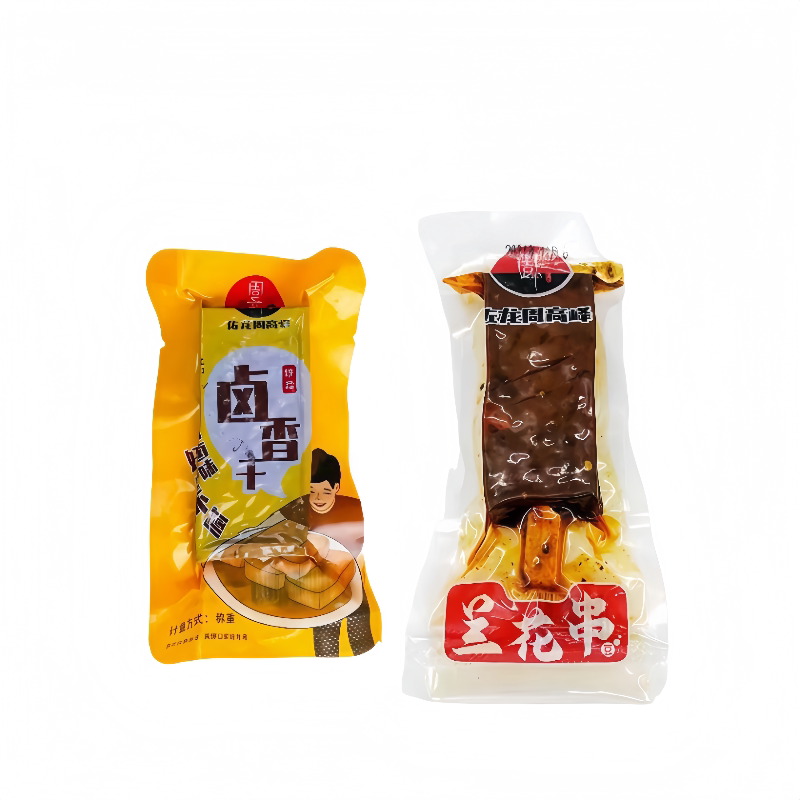 陕西特产岚皋佐龙周高峰卤香干