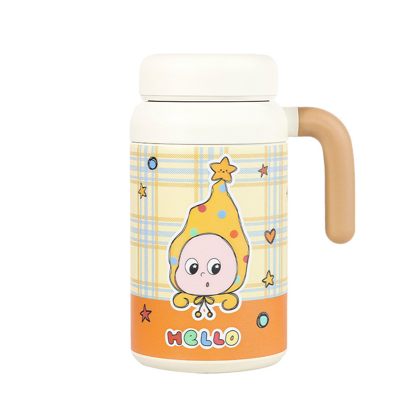 星星人316不锈钢茶水分离保温杯