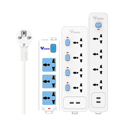 Bull International Power Strip with Multi-Country Sockets