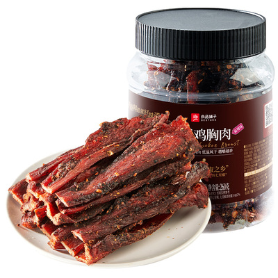 良品铺子风干鸡胸肉干520g鸡肉条麻辣耐嚼解馋高蛋白休闲即食零食