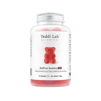 Unichi藏红花小熊软糖60粒