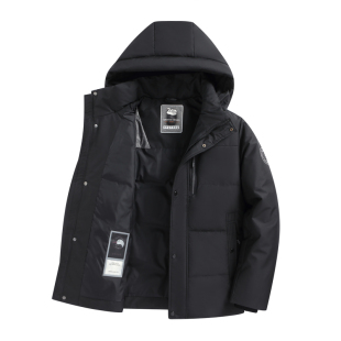 皮尔卡丹鹅绒羽绒服男2025冬季新款抗寒加厚保暖极寒休闲男装外套