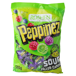 进口乌克兰如胜小酸酸水果糖多种口味硬糖酸溜溜混合夹心什锦喜糖