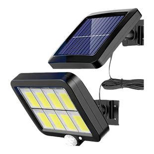 太阳能户外灯家用感应灯室内户外庭院农村厕所照明灯分体防水路灯