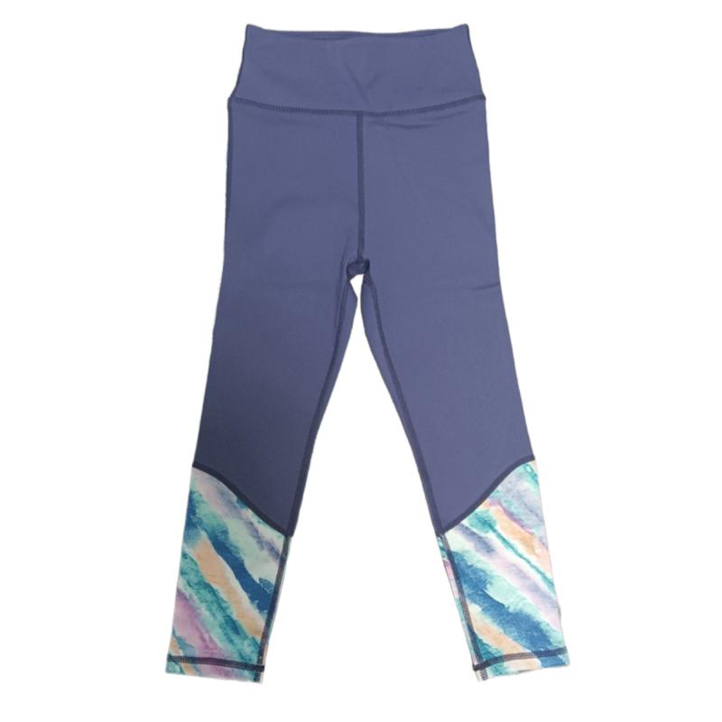 MANCYOGA女童春季拼色瑜伽服套装