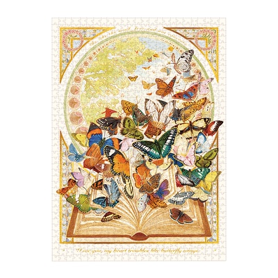 Dreamfriends肯研蝴蝶之梦拼图原创益智成人礼物送女友治愈解压