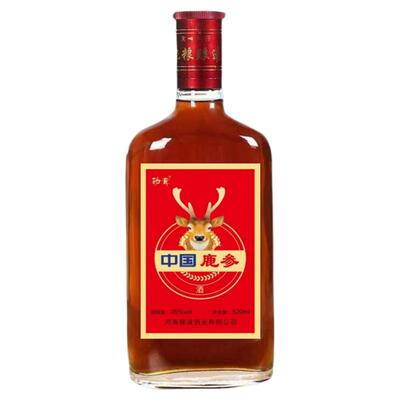 【商超直供】正宗中国劲茸滋补强身35度125ml*520ml纯粮酒枸杞泡