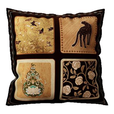 中古风美拉德仿麻抱枕