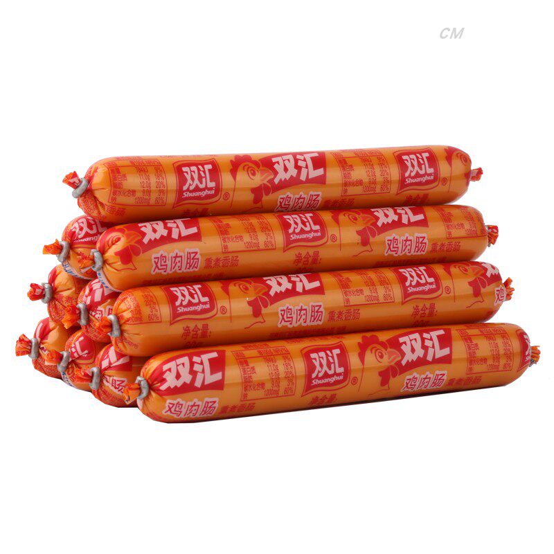 双汇鸡肉肠58克整箱单支