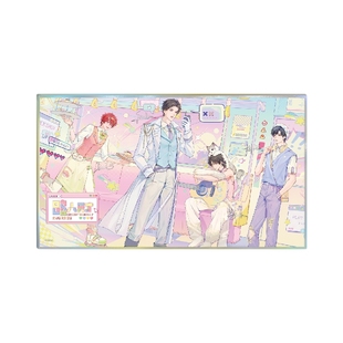 哔哩哔哩猫耳FM LASER《路人天才》系列马口铁徽章/亚克力粒粒