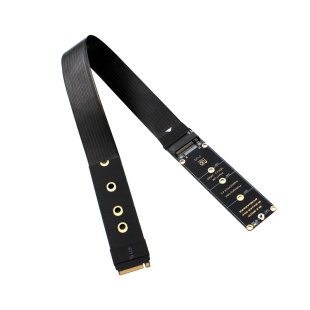 NGFF M.2 M-KEY NVME延长线扩展卡PCIe4.0 SATA6G 笔记本外接扩展