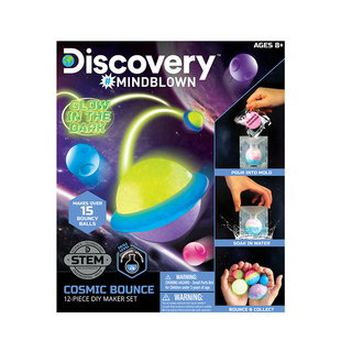 discovery儿童弹力球STEM手工制作DIY玩具夜光弹弹球男女孩礼物