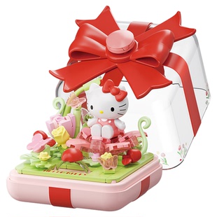 KKV正品月光社三丽鸥星愿指尖盲盒库洛米美乐蒂拼装玩具生日礼物