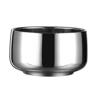 316不锈钢碗家用成人儿童汤碗双层隔热食品级宝宝辅食碗吃饭小碗