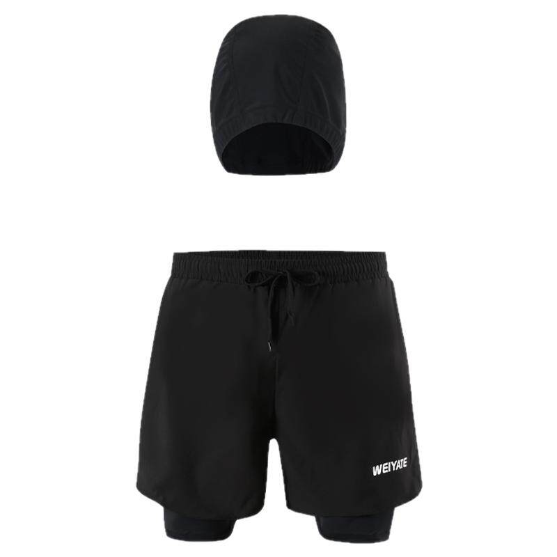 潜水服黑色夏季速干短袖游泳外套