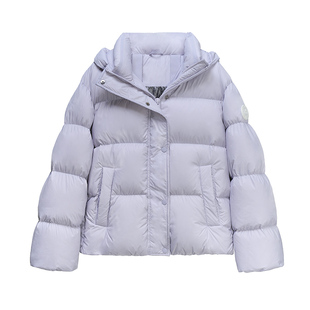 95白鸭绒2025年新款短款羽绒服女款冬季超好看加厚小个子面包服