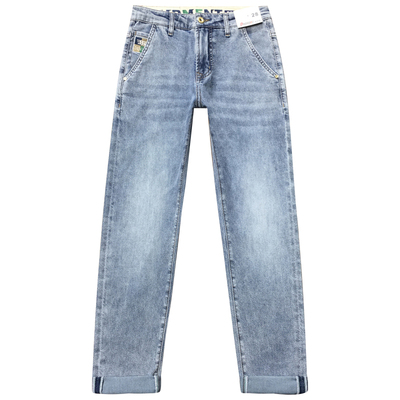 动力牛长裤水洗夏季高端牛仔裤