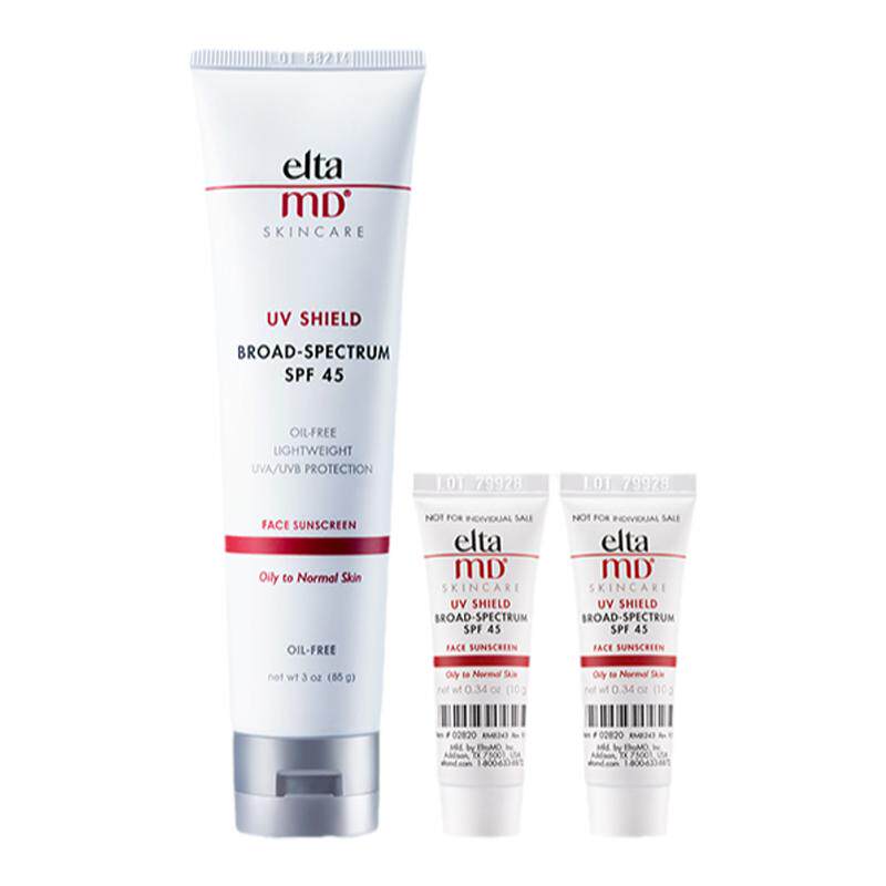 【胡可推荐】eltamd防晒霜女面部防紫外线隔离清爽敏肌可用 SPF45
