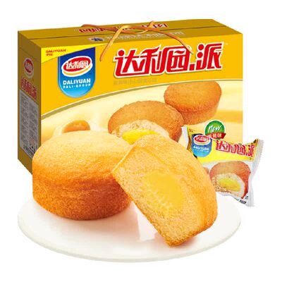 达利园休闲零食礼盒装糕点650g×1箱