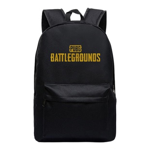 绝地求生PUBG双肩包简约休闲书包百搭电脑手提背包户外运动双肩包