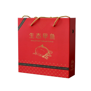 甲鱼包装盒礼盒现货吸塑盒手提瓦楞纸生态野生龟鳖外包装盒可定制
