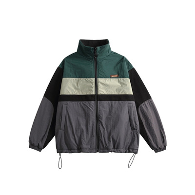 soulstyle美式复古学院风棉衣