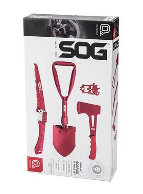 SOG索格户外工具套装铲子战斧