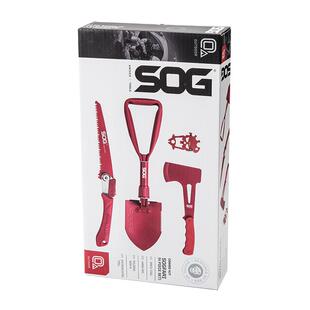 SOG索格户外工具套装工兵铲子战斧头手工锯子EDC多功能工具组合