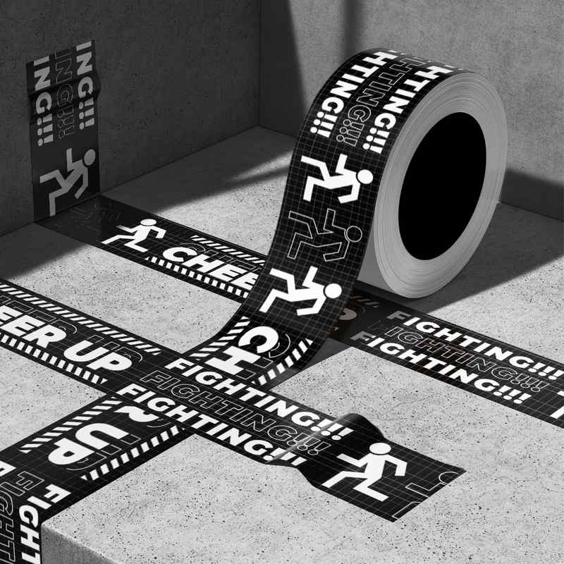 行李箱贴纸防水不留胶防丢高级感行李箱专用贴纸行李箱装饰标识牌