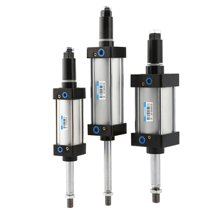 TPM朝日SCJ气缸行程可调大推力小型气动大全32/50/63/80/125带磁S