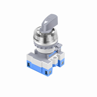 JS8085S-B 防爆防尘防腐万能转换开关二档三档银点开闭两开孔30mm