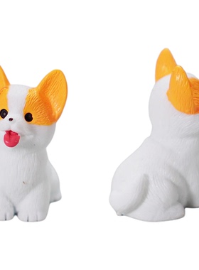 Q版萌犬软萌桌面车载摆件