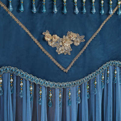 电视机防尘罩套2024年新款蕾丝盖布巾55寸65寸挂式液晶电视保护罩