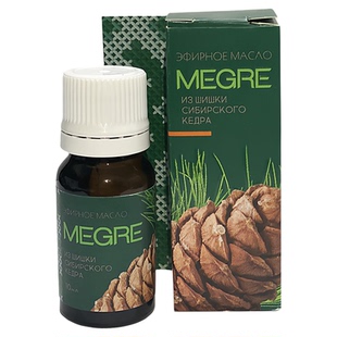 俄罗斯MEGRE米格烈精油鸣响雪松系列女性面部香薰按摩全身通经络