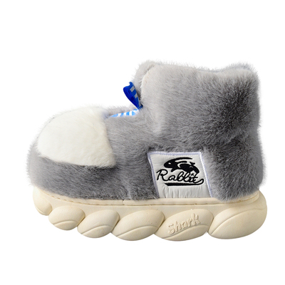 高帮棉拖鞋男士冬季保暖防滑