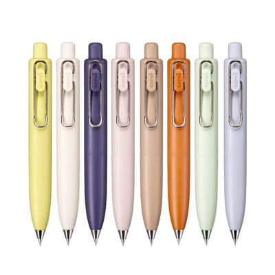 uni三菱按动速干塑料单支中性笔