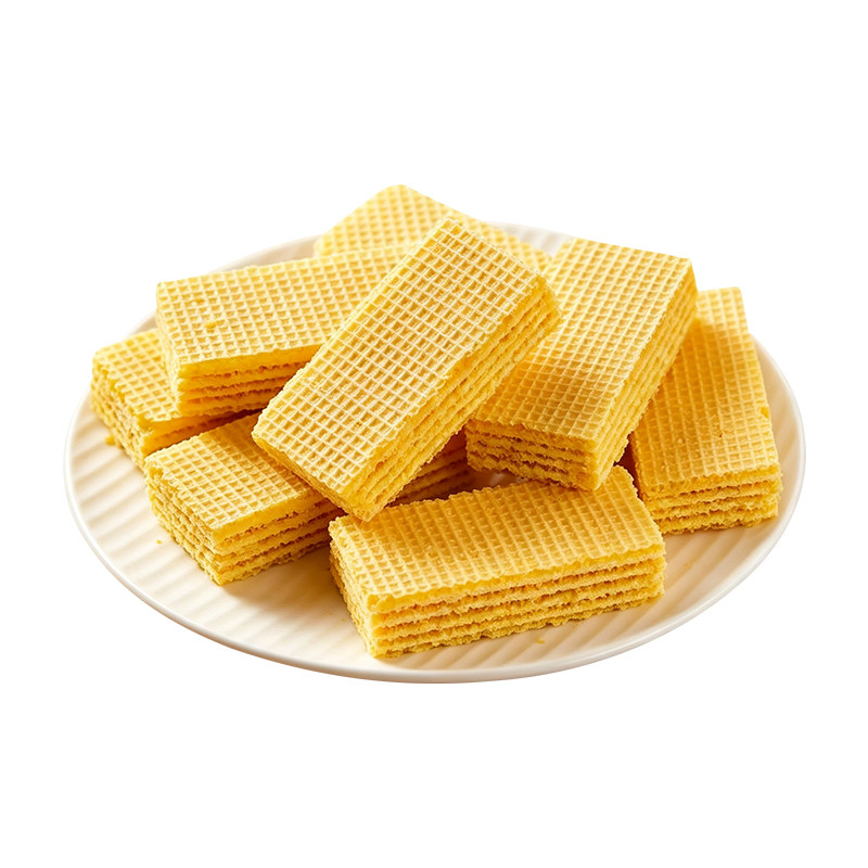 玉米威化饼干0无蔗糖夹心饼干整箱独立包装嘴馋办公室休闲小零食