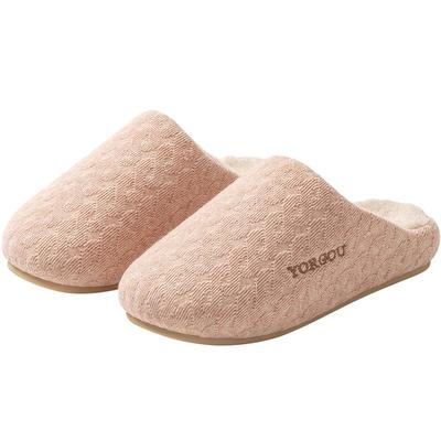 2双装抗菌家用高级棉拖鞋