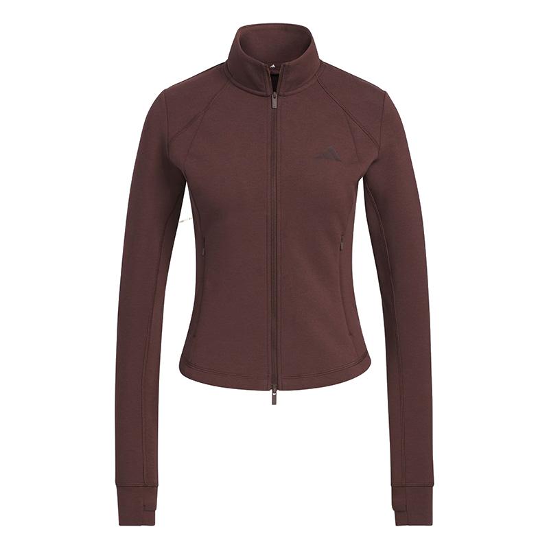 Adidas阿迪达斯女装2025冬季新款W SLIM KNIT JKT梭织夹克KF2508
