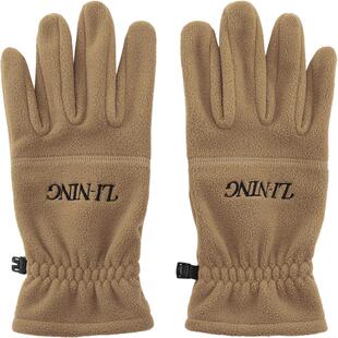 李宁运动男士手套冬季新款户外骑行防风防寒手套保暖加绒手套女